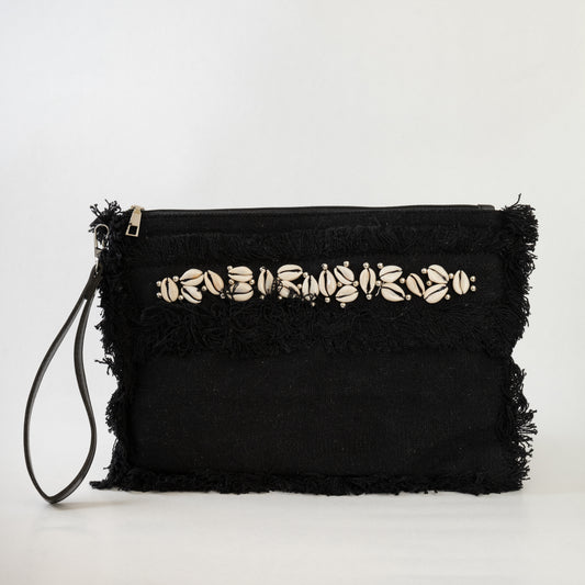Shells clutch - Black