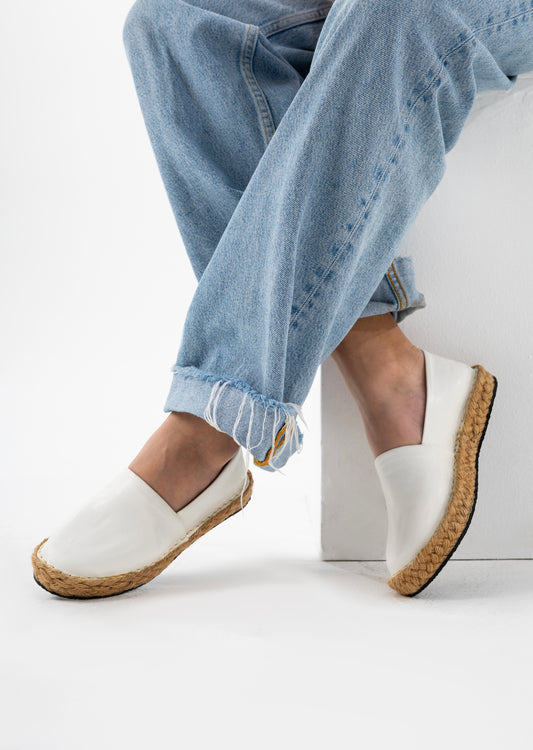 Slip-on Espadrilles - White