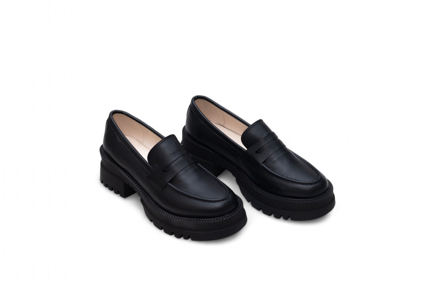 Black Classic Loafers