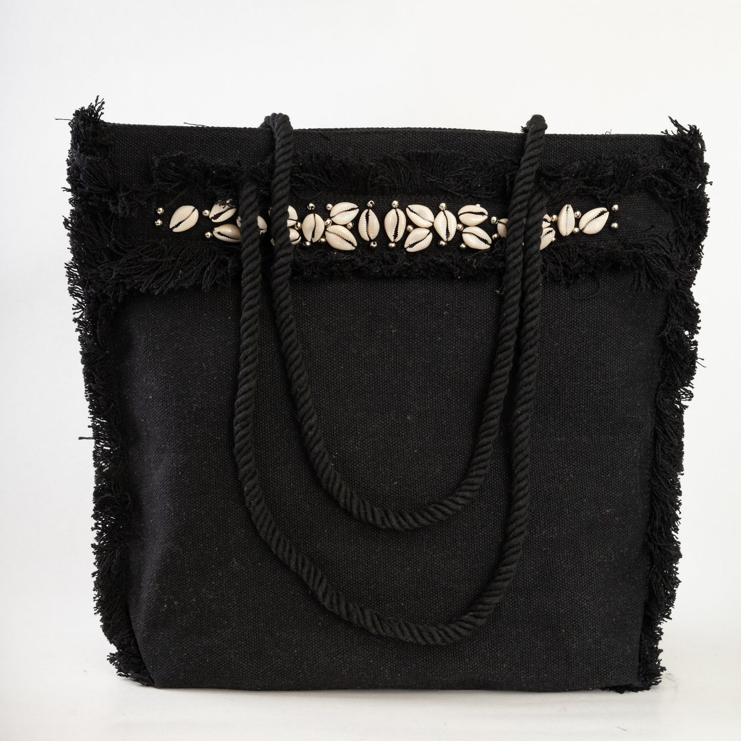 Shells Tote bag - Black