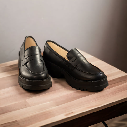 Black Classic Loafers